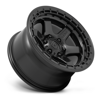 FUEL OFFROAD - BLOCK MATTE BLACK WITH BLACK RING | Black