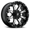 FUEL OFFROAD - NUTZ 1-PIECE MATTE BLACK MACHINED | Black
