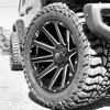 FUEL OFFROAD - CONTRA MATTE BLACK MILLED | Black