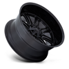 FUEL OFFROAD - DARKSTAR MATTE BLACK WITH GLOSS BLACK LIP | Black