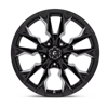 FUEL OFFROAD - FLAME 5 GLOSS BLACK MILLED | Black