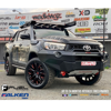 FUEL OFFROAD - FLAME 6 GLOSS BLACK MILLED WITH RED | Red