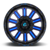 FUEL OFFROAD - HARDLINE GLOSS BLACK BLUE TINTED CLEAR | Blue