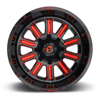 FUEL OFFROAD - HARDLINE GLOSS BLACK RED TINTED CLEAR | Black