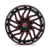 FUEL OFFROAD - HURRICANE GLOSS BLACK MILLED RED TINT | Red