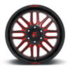 FUEL OFFROAD - IGNITE GLOSS BLACK RED TINTED CLEAR | Red