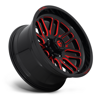 FUEL OFFROAD - IGNITE GLOSS BLACK RED TINTED CLEAR | Red