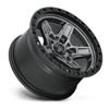 FUEL OFFROAD - KICKER 5 MATTE GUNMETAL BLACK BEAD RING | Grey