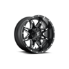 FUEL OFFROAD - LETHAL 1-PIECE MATTE BLACK MILLED | Black