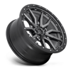 FUEL OFFROAD - REBEL 5 MATTE GUNMETAL BLACK BEAD RING | Gunmetal