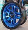 FUEL OFFROAD - AMMO BLUE WITH BLACK LIP | Blue FUEL OFFROAD - AMMO BLUE WITH BLACK LIP | Blue