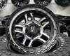 KING OFFROAD - BARRETT MACHINED FACE SATIN BLACK | Black KING OFFROAD - BARRETT MACHINED FACE SATIN BLACK | Black