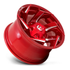 FUEL OFFROAD - REACTION CANDY RED MILLED | Red