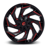 FUEL OFFROAD - REACTION GLOSS BLACK MILLED WITH RED TINT | Black