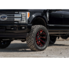 FUEL OFFROAD - REACTION GLOSS BLACK MILLED WITH RED TINT | Black