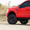 FUEL OFFROAD - ASSAULT 1-PIECE MATTE BLACK RED MILLED | Black
