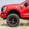 FUEL OFFROAD - ASSAULT 1-PIECE MATTE BLACK RED MILLED | Black