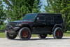 FUEL OFFROAD - STROKE GLOSS BLACK RED TINTED CLEAR | Black
