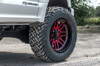 FUEL OFFROAD - IGNITE GLOSS BLACK RED TINTED CLEAR | Red FUEL OFFROAD - IGNITE GLOSS BLACK RED TINTED CLEAR | Red