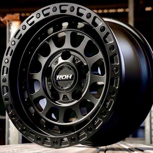 ROH Wheels - ASSAULT MATT BLACK | MATT BLACK