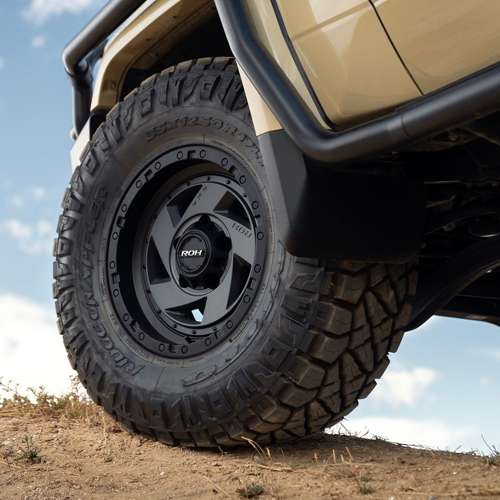 ROH Wheels - VULCAN MATTE BLACK GRAPHITE | MATTE BLACK GRAPHITE ROH Wheels - VULCAN MATTE BLACK GRAPHITE | MATTE BLACK GRAPHITE