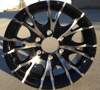 KING WHEELS - KT-8 GLOSS BLACK MACHINED | Black KING WHEELS - KT-8 GLOSS BLACK MACHINED | Black